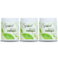 Sprowt Plant Based Collagen Builder for Youthful & Glowing Skin | Pack of 3, 200Gm Each