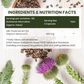 Sprowt Milk Thistle Extract With 800Mg Of Silybum Marianum Detox Supplement For Men And Women For Healthy Liver | Boost Metabolism And Maintain Cholesterol level - 120 Vegetarian Capsules